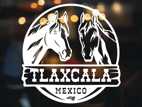 Miniatura 9 de Adhesivo de Veracruz México para Trocas De Rancho Calcomania para Autos México, calcomanías para camiones Diseño Ranchero con Caballos Personalizada