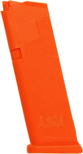 Miniatura 8 de American Safety Trainers - Revistas de entrenamiento de polímero sólido no funcionales, color naranja resplandeciente, fabricado en Estados Unidos