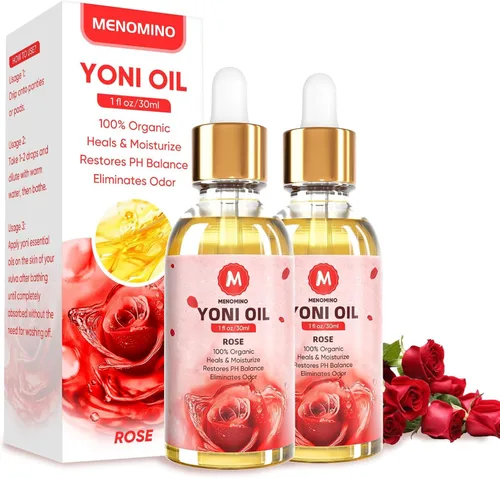 Miniatura 9 de Paquete de 2 aceite Yoni para mujeres, producto orgánico de cuidado femenino de melocotón, aceite esencial de Yoni 100% natural, 1 fl oz/1.0 fl oz/pc