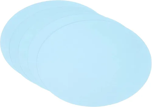 Miniatura 40 de PATIKIL Papel de cartón redondo de 5.9 pulgadas, 25 unidades de círculos de disco en blanco para decoración de fiestas, manualidades, manualidades