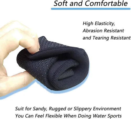 Miniatura 2 de Skyone Calcetines de neopreno para buceo, calcetines de buceo, botines de aleta para hombres y mujeres, calcetines de surf de 0.118 pulgadas