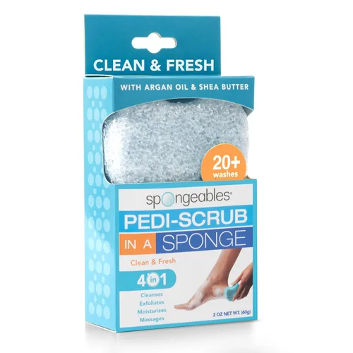 Miniatura 31 de Spongables Pedi Scrub - Esponja exfoliante para pies de 5+ lavados, lavanda, 6 unidades Aceite de árbol de té de lavanda Viaje