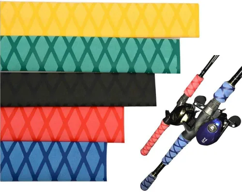 Miniatura 4 de GREATFISHING Diámetro: 25mm 30mm 35mm X-Tube - Manga termoretráctil para mango de caña de pescar con agarre de corcho, antideslizante, impermeable