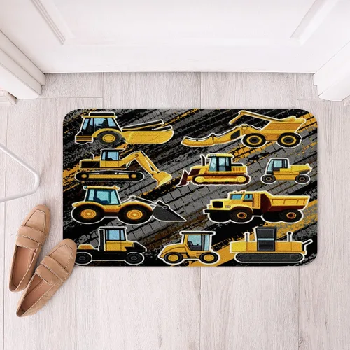 Miniatura 9 de Tapete de baño de mármol azul, para mujeres y niñas, decoración de arte abstracto, lavable a máquina, tapete de baño para baño, dormitorio, bañera