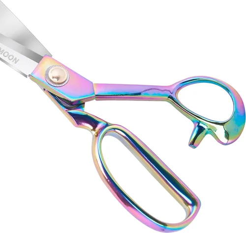 Miniatura 4 de Tijeras de tela profesionales de 10 pulgadas, tijeras de costura resistentes para tela, cuero, materias primas, confección, tijeras de tapicería