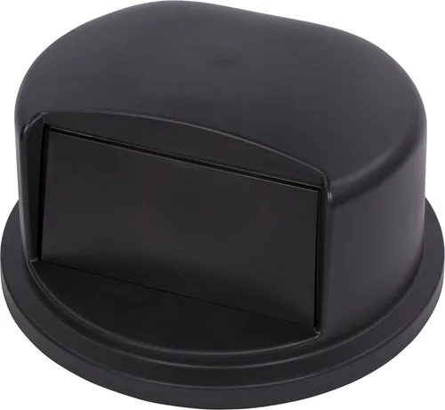 Miniatura 7 de Carlisle - 34103403 tapa pata contenedor de basura, bóveda redonda bronco de polientileno, 22.84 pulgadas de diámetro x 12.21 pulgadas de altura