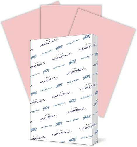 Miniatura 29 de Hammermill Papel de color, papel de impresora crema de 20 libras, 8.5 x 11-1 resma (500 hojas), fabricado en los Estados Unidos, papel pastel