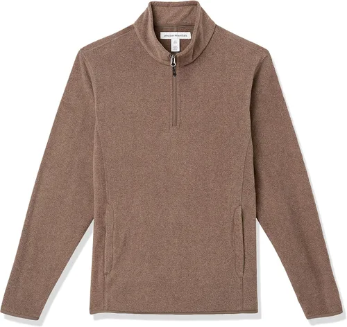 Miniatura 6 de Tienda Essentials Men's Quarter-Zip Polar Fleece Jacket