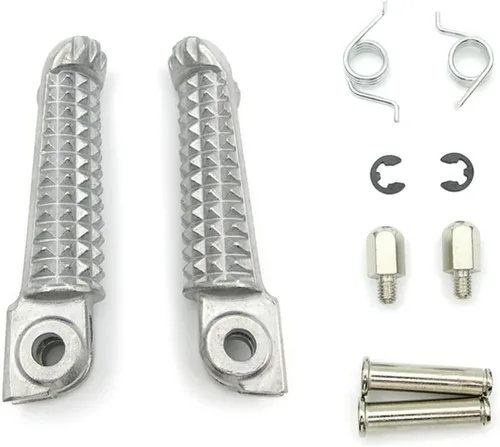 Miniatura 3 de Reposapiés delantero de motocicleta para Yamaha YZFR1 para R1 1998-2014 YZFR6 para R6 1999-2012 para YZF R6S 2003-2008 Pedales de clavija Accesorios
