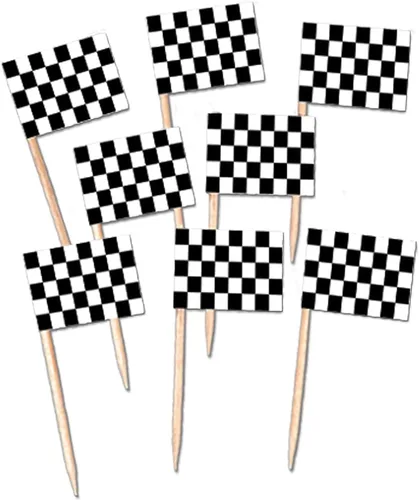 Miniatura 4 de Beistle Púas, Negro/Blanco