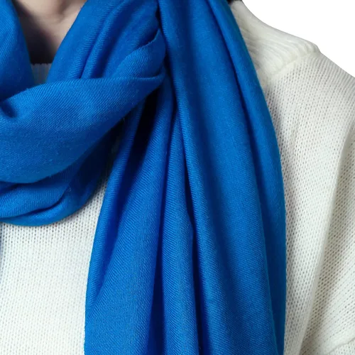 Miniatura 6 de PASHWRAP Bufanda de cachemira tejida a mano en Cachemira - Lujosa bufanda grande de cachemira para mujer ligera