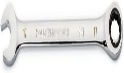 Miniatura 6 de GEARWRENCH 86907 Llave combinada de trinquete de 12 puntos con arco oscilante de 4 grados de 0.276 in