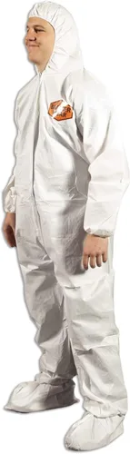 Miniatura 2 de Quest Barrierwear - Overol desechable para hombres y mujeres, traje protector para materiales peligrosos