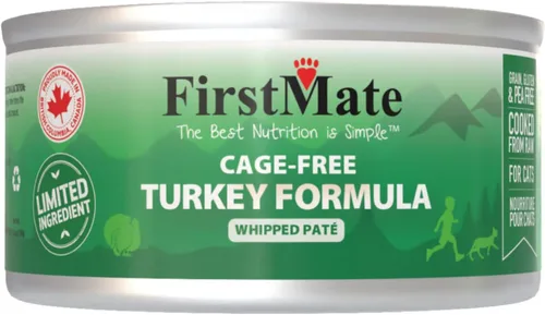 Miniatura 10 de FirstMate Wet Cat Food Fórmula de atún silvestre de ingredientes limitados, sin granos, alta proteína, un solo ingrediente, comida enlatada