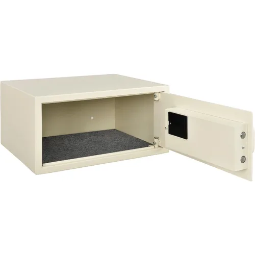 Miniatura 3 de Global Industrial Cerradura electrónica personal segura de hotel con ranura para tarjeta y teclado, capacidad de 1.2 pies cúbicos, con llave