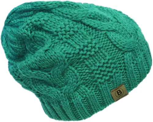 Miniatura 5 de BASICO Gorro de invierno para mujer, gorro de pescador de punto holgado para hombre