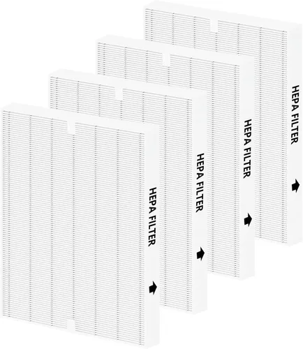Funmit - Paquete de 4 filtros de repuesto AP-1512HH para purificadores de aire Coway Airmega AP-1512HH y Airmega serie 200M (AP-1512HH,