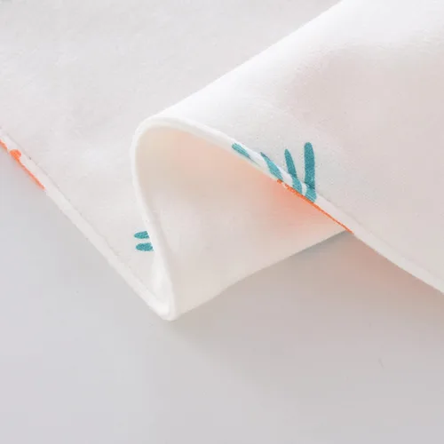 Miniatura 4 de Paquete de 5 baberos baberos para bebés para niños y niñas, de algodón orgánico suave, baberos para la dentición