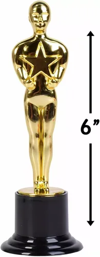 Miniatura 4 de Rhode Island Novelty - Estatua de plástico de oro de 6 pulgadas, una por pedido