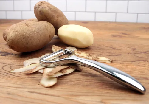Miniatura 5 de RSVP Colección internacional de peladores de verduras y cocina para rebanar, pelador en forma de Y, acero inoxidable