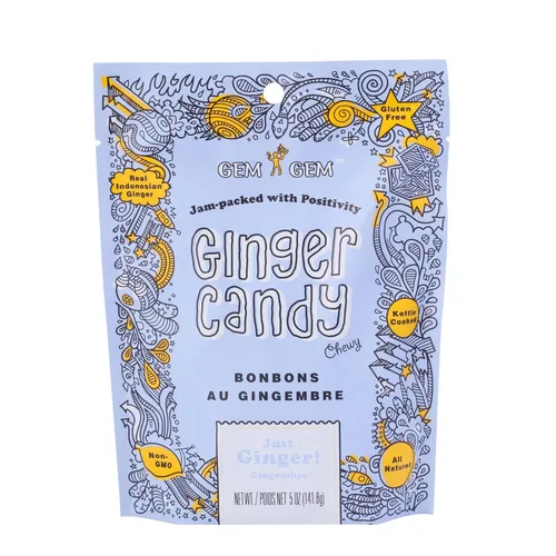 Miniatura 11 de Gem Gem Ginger Candy - Dulces de jengibre para masticar