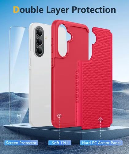 Miniatura 1036 de FNTCASE Funda para iPhone 17 Pro: Fundas delgadas translúcidas de color azul claro compatibles con MagSafe, protección completa de la cámara