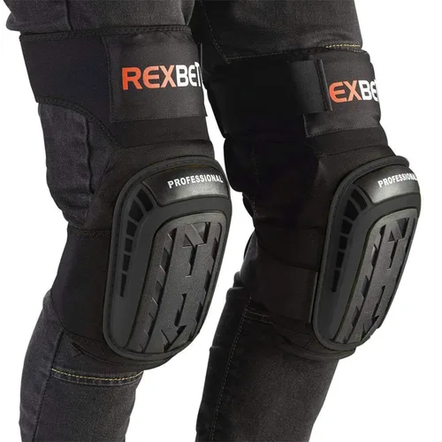 Miniatura 7 de REXBETI Rodilleras para el trabajo, rodilleras de construcción para hombres, resistentes y cómodas almohadillas de gel de espuma antideslizante