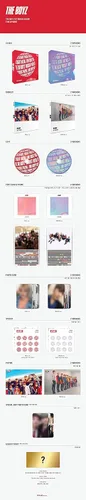 Miniatura 3 de The Boyz -[The Sphere]1er álbum individual Real Ver CD+folleto de 84p+Marco de papel 1p+2p Post Foto+Tarjeta de fotos 1p+Adhesivo K-POP sellado