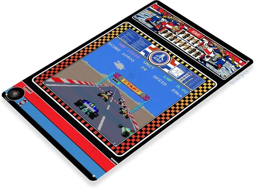 Miniatura 2 de Tinworld Signo de estaño: Poste Position Classic Retro Racing Arcade Game Marquesina Consola Signo C445