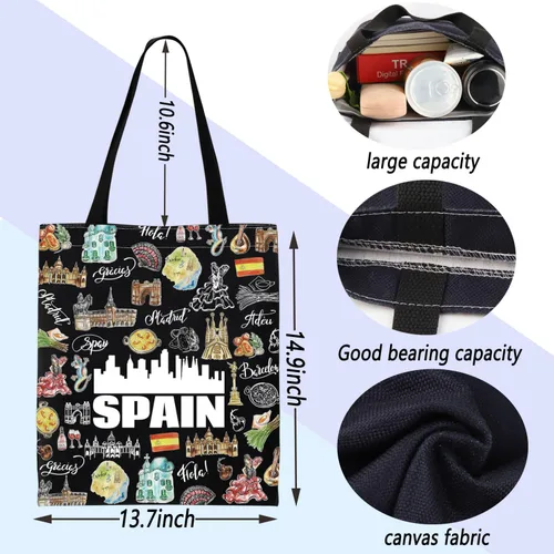 Miniatura 8 de Ensianth e España Travel Tote Europeo Vacaciones España amante Carrier