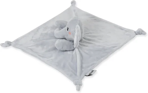 Miniatura 2 de KINREX Manta de seguridad de elefante para bebés, toalla calmante de felpa suave, juguete de edredón unisex para bebé, compañero de sueño ideal, oso