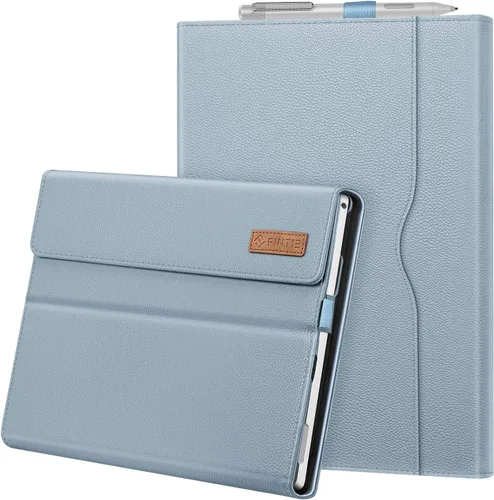Miniatura 13 de Funda Fintie para Microsoft Surface Pro 7 Plus, Surface Pro 7/6/5/4/3 de 12,3 pulgadas - Cubierta de negocios tipo portafolio con bolsillo, Negro