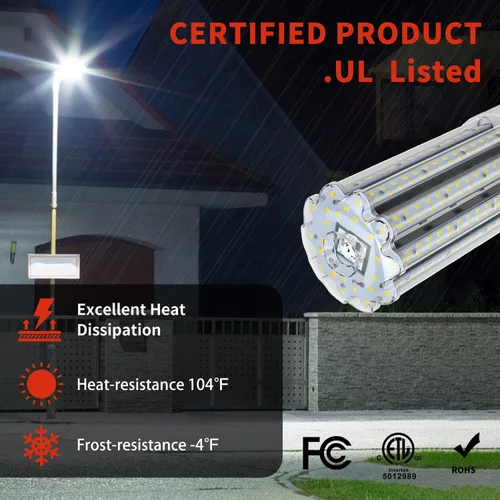 Miniatura 3 de NS Bombilla LED inteligente de 100 W con sensor de movimiento y atardecer a amanecer (16,000 lm 5000 K CRI 90 sin parpadeo) - Base E26/E39