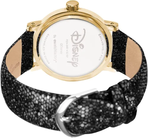 Miniatura 2 de Disney Classic Mickey Mouse Moving Hands Watch, Iconic Design, Fun Animation Stylish Mickey Mouse Watch for Women, Fans Women's Watches with Black