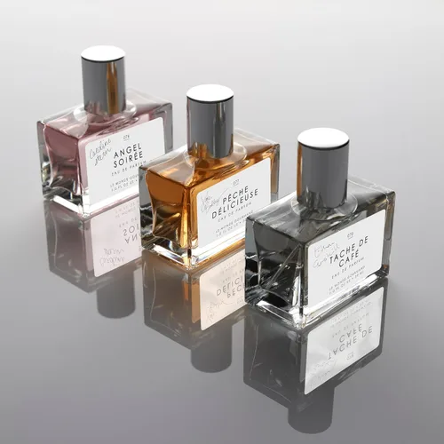 Miniatura 7 de Le Monde Gourmand Angel Soirée Eau de Parfum - 1 fl oz (30 ml) - Notas de perfume de lichia, malvavisco rosa, leche de rosa