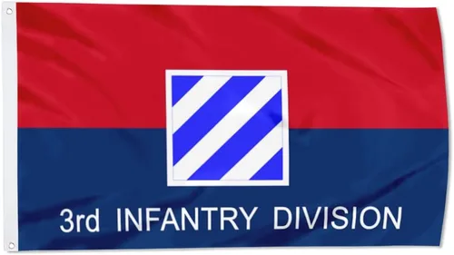 Miniatura 25 de Fyon Bandera militar de la 34ª división de infantería del ejército de 3 x 5 pies con 2 ojales de latón