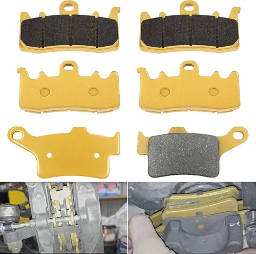 Juego de pastillas de freno Premium de cerámica delanteras y traseras para Can-Am Spyder RS RS-S RT RT-S ST F3 F3-S F3-T, kit de pastillas de freno