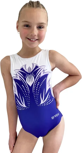 Miniatura 2 de LIL'FOX Leotardos de gimnasia para niñas Baile infantil, vaso, acrobacia, equipo de gimnasia