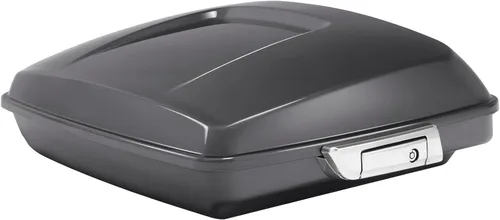 Miniatura 45 de HR3 Amber Whiskey 5.5" Equipaje de maletero tipo navaja con cierres Compatible con Street Glide FLHX 2014 2016 Road Glide FLTRX (Reemplaza al OEM)