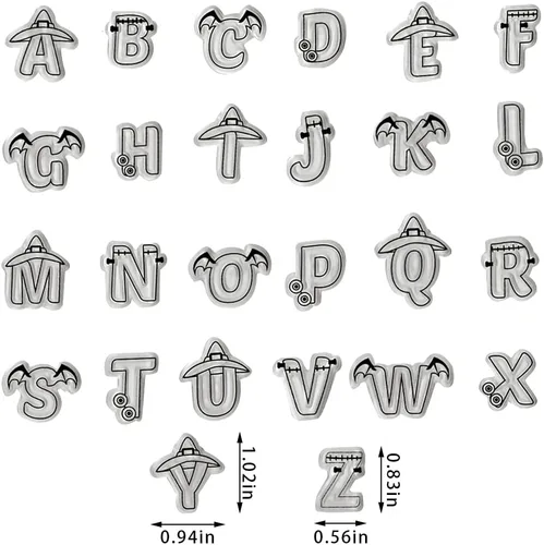 Miniatura 2 de ABTOLS 26 sellos de letras mayúsculas transparentes para hacer tarjetas y decoración de álbumes de fotos, sellos de goma transparente con palabras