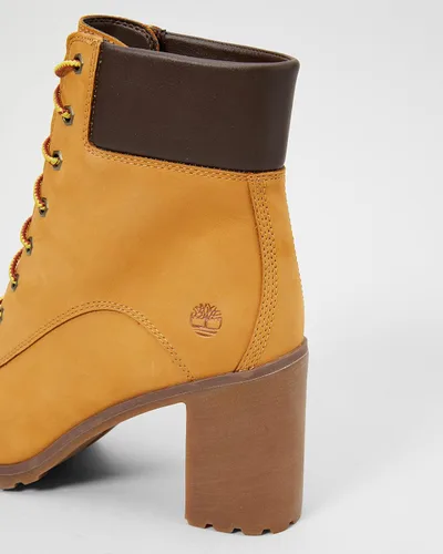 Miniatura 10 de Timberland Botas de tobillo con cordones para mujer, Trigo gamuzado, 6
