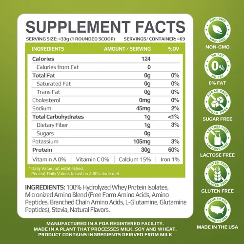 Miniatura 2 de MFL 100% proteína aislada l 1.06 oz de proteína l 0.42 oz de aminoácidos l Keto Friendly l Bajo en carbohidratos l 5 libras (Chocolate Lava)