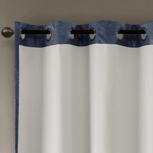 Miniatura 4 de Sun Smart Bentley - Cortinas opacas para ventana, jacquard de punto Ogee, decoración de sala de estar, aislamiento térmico, cortina de bloqueo
