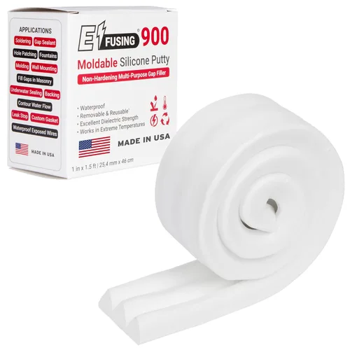 Miniatura 7 de 900 Masilla de silicona moldeable - Rojo anaranjado