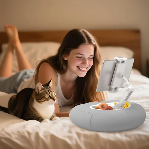 Miniatura 3 de Soporte de almohada para tableta para Kindle iPad compatible con teléfono/tableta de 4.7 a 10 pulgadas, iPad, iPhone, Samsung, Google, soporte