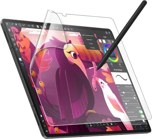 JETech Protector de pantalla de papel para Samsung Galaxy Tab S10 Ultra/Tab S9 Ultra de 14.6 pulgadas, antirreflejo, película de PET mate para