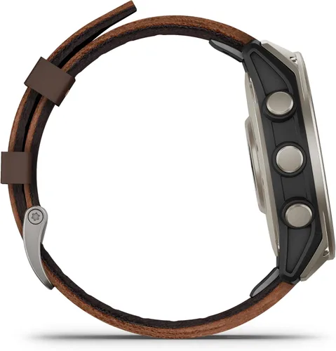 Miniatura 5 de Garmin D2™ Mach 0.079 - 1.850 in, reloj inteligente aviador premium con GPS, mapas de vuelo avanzados, linterna LED, micrófono/altavoz incorporado