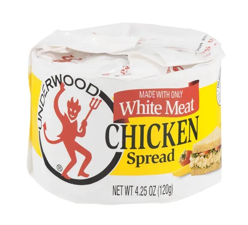 Underwood, Pasta de pollo con carne blanca, recipiente de 4.25 onzas (paquete de 4)