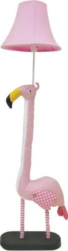 Miniatura 12 de HERBESTBAY Lámpara de pie para niños, diseño de dinosaurio azul, lámpara de pie moderna de 50 pulgadas para dormitorio, lámpara de pie cosida a mano