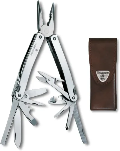 Miniatura 8 de Victorinox Swiss Tool X Plus Ratchet - Navaja Suiza, multiherramienta de 35 funciones de fabricación suiza con alicates de punta de aguja, cortador